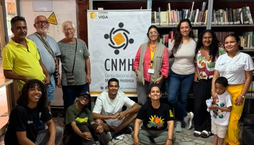 La jornada se desarrolló en la Biblioteca Popular del Barrio La Paz.