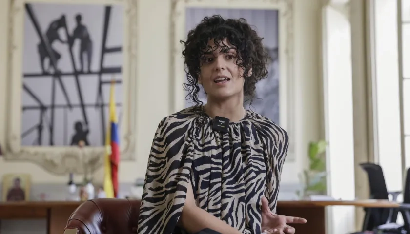  La ministra de las Culturas, las Artes y los Saberes de Colombia, Yannai Kadamani.