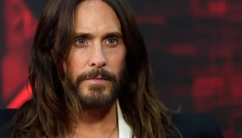 El actor y músico estadounidense Jared Leto.