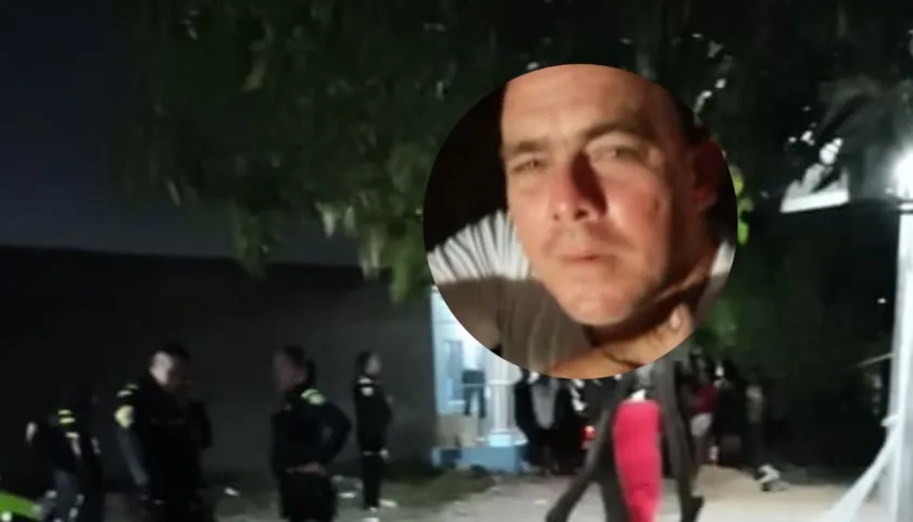 Lugar donde sucedió el crimen.