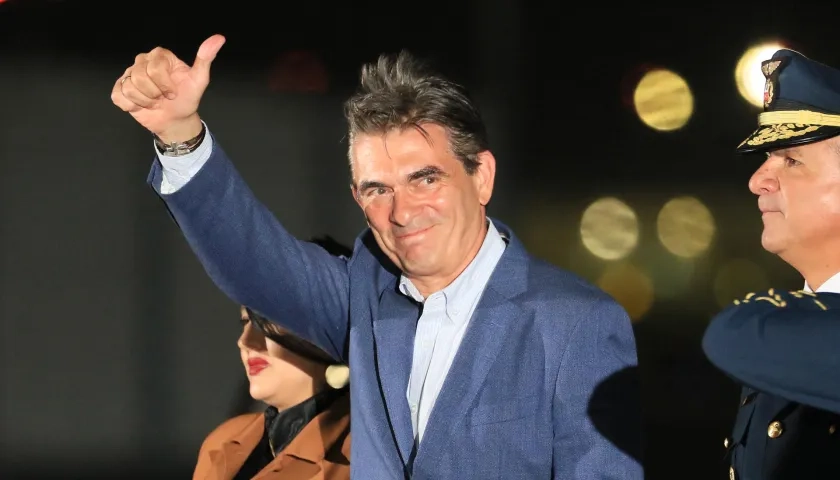 Presidente de Bolivia Rodrigo Paz.