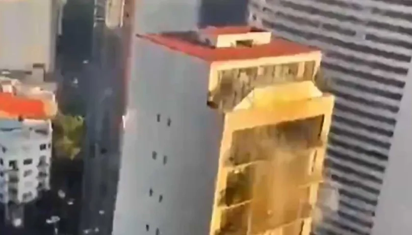 Temblor en México.