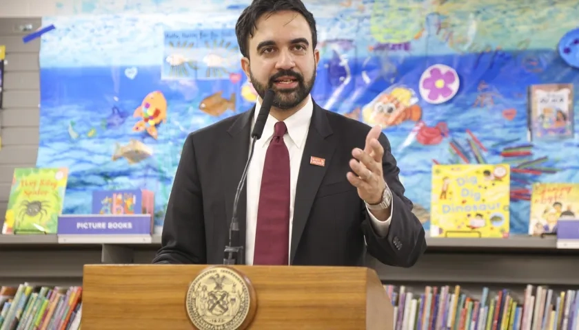 Zohran Mamdani, alcalde de Nueva York.