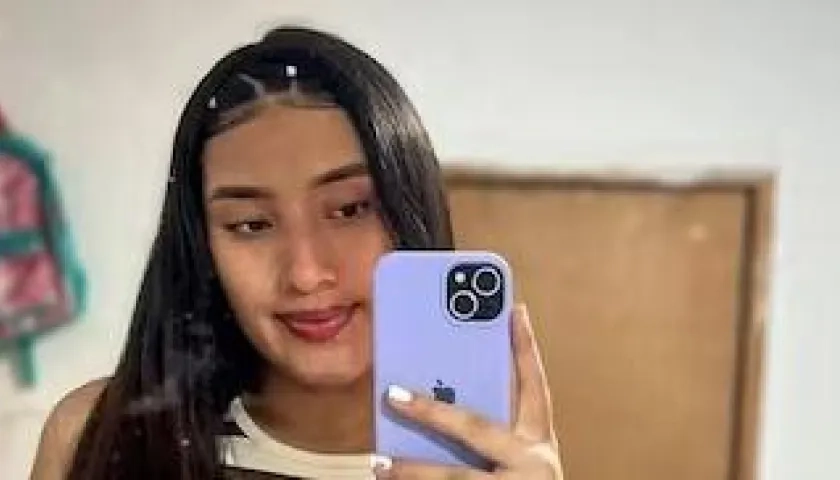 La joven María Camila Potosí.