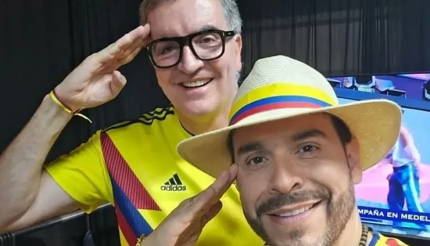 Mauricio Tobón y Abelardo De La Espriella
