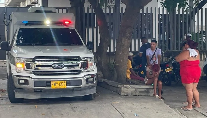 Sijin de la Policía en Medicina Legal. 