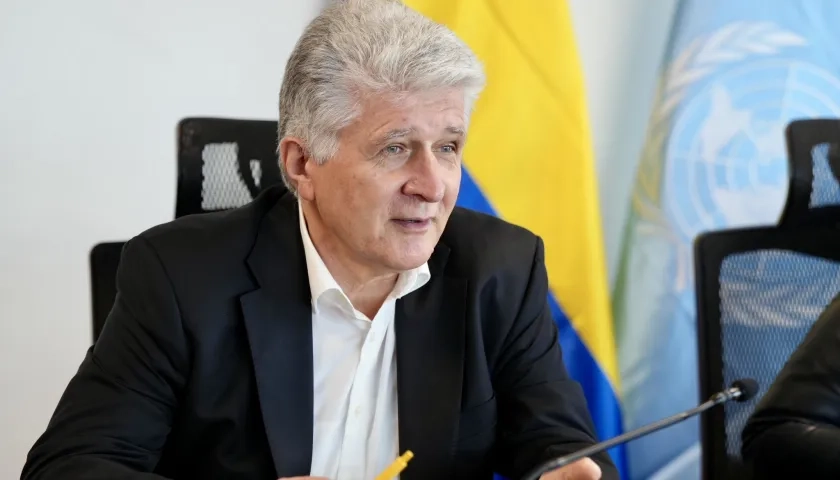 Miroslav Jenča, representante Especial del Secretario General de la ONU en Colombia. 