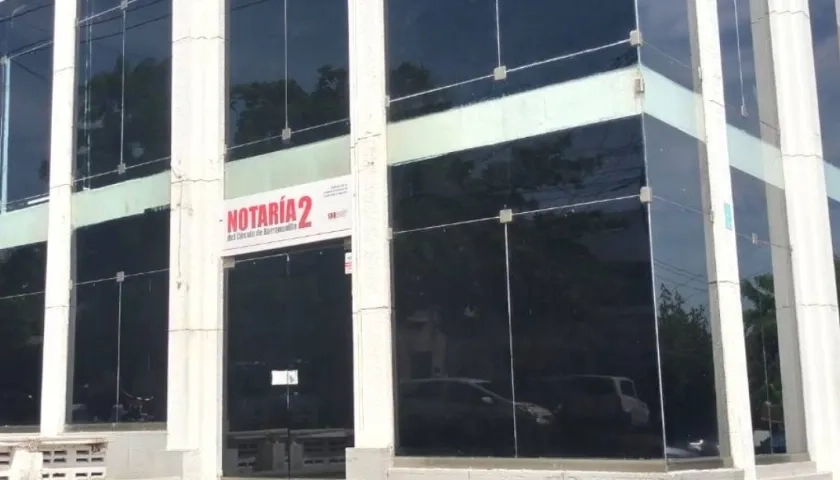 La Notaría Segunda de Barranquilla, una de las entidades con nuevo notario.