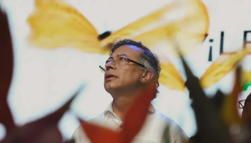 Gustavo Petro, presidente de Colombia. 
