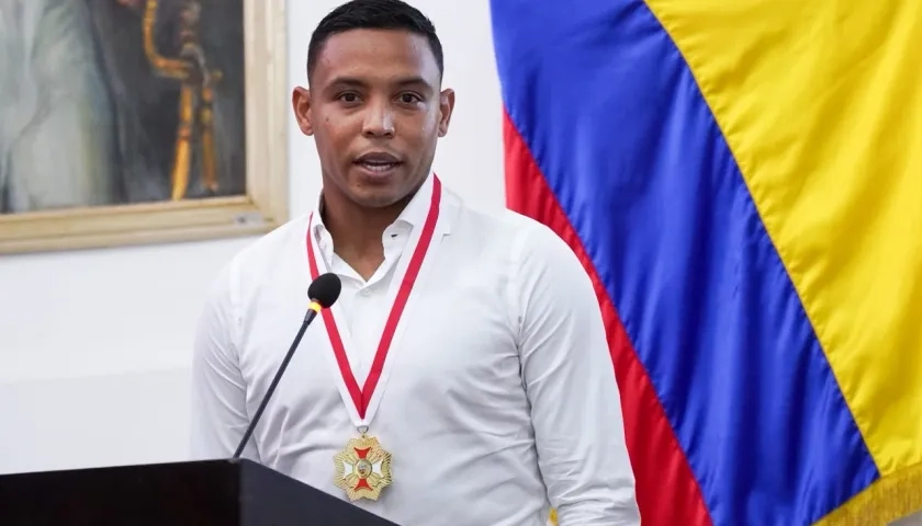 El delantero del Junior, Luis Fernando Muriel.