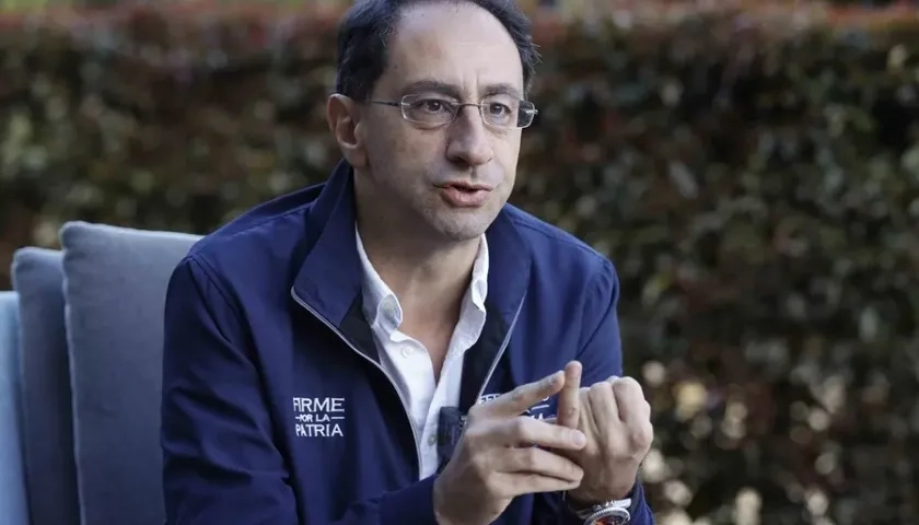 El vicepresidente electo José Manuel Restrepo.