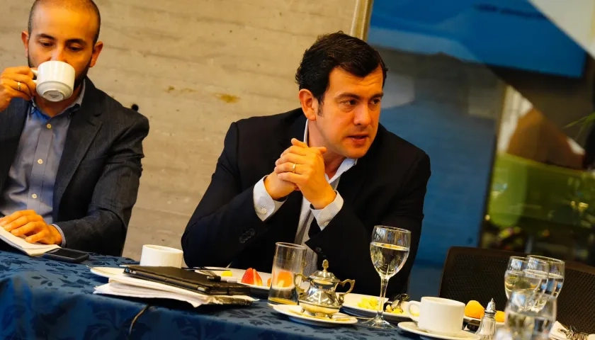 Rodrigo Lara Restrepo, ministro del Interior designado.
