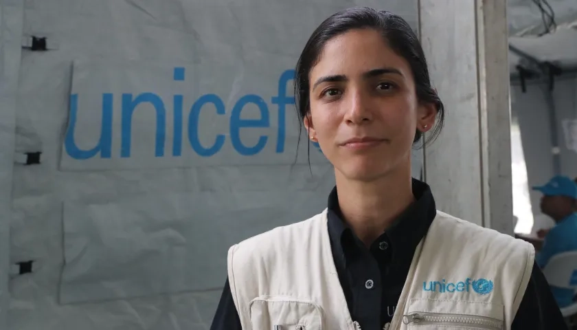 Sendai Zena, portavoz de comunicaciones de Unicef en América Latina.