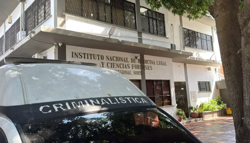 Sijin de la Policía en Medicina Legal. 
