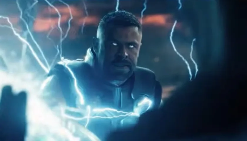 La pelea de Thor contra Doctor Doom.