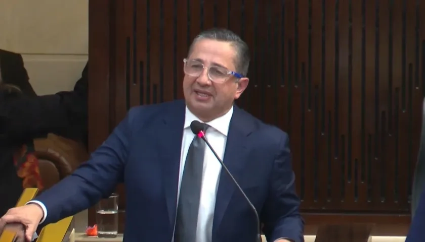 El Representante a la Cámara, Julio César Triana.