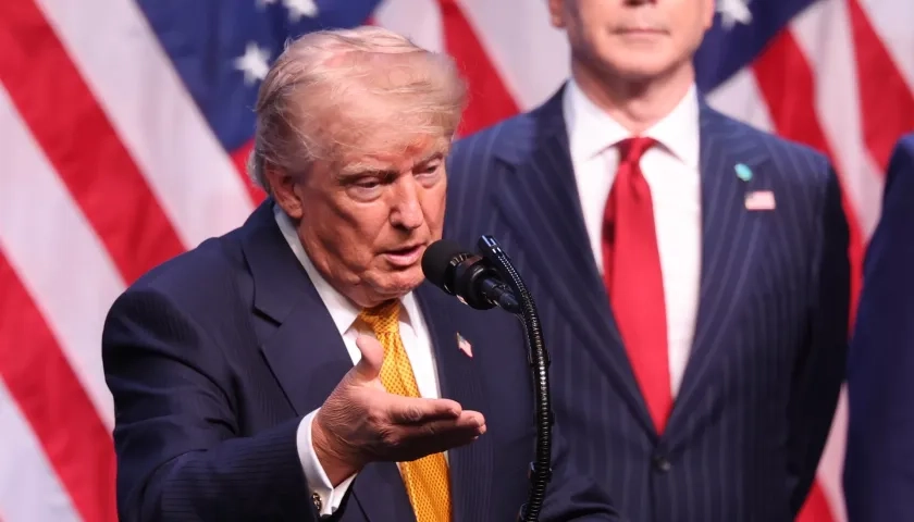 Donald Trump, presidente de Estados Unidos. 