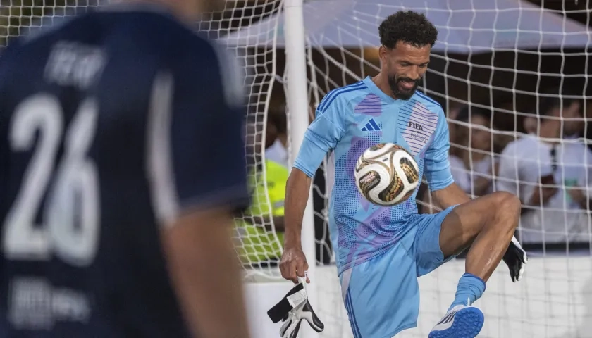 Vozinha, portero de la selección de Cabo Verde.