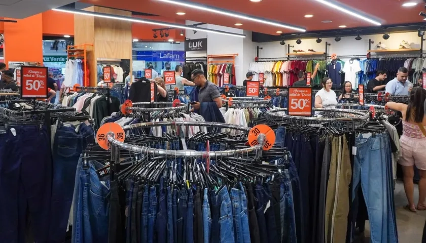 Destacaron el comportamiento positivo del comercio. 