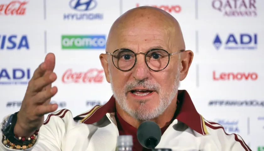 Luis De la Fuente, seleccionador de España. 