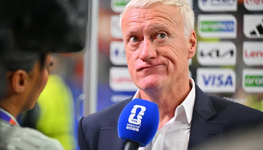 Didier Deschamps, seleccionador de Francia. 