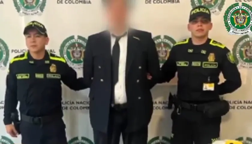 Falso piloto capturado. 