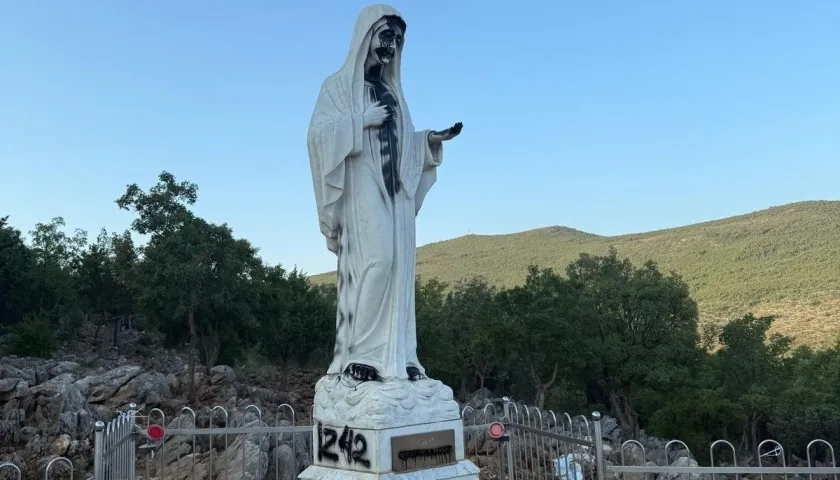 Santuario Vandalizado. 