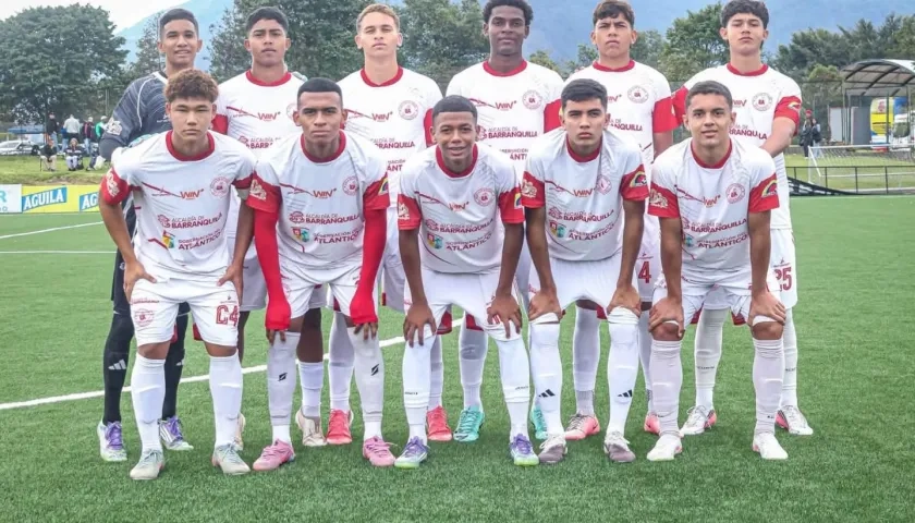 Selección Atlántico de la categoría sub-15.