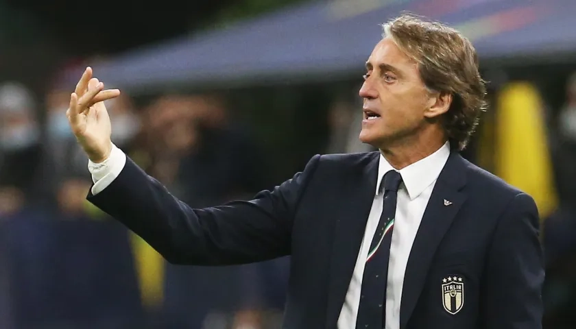 Roberto Mancini dirigió a Italia entre 2018 y 2023. 