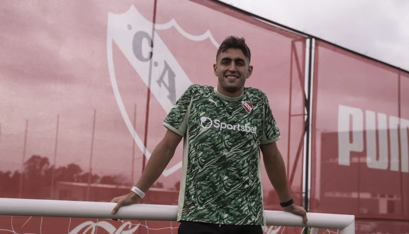 Santiago Mele, nuevo portero de Independiente de Avellaneda. 
