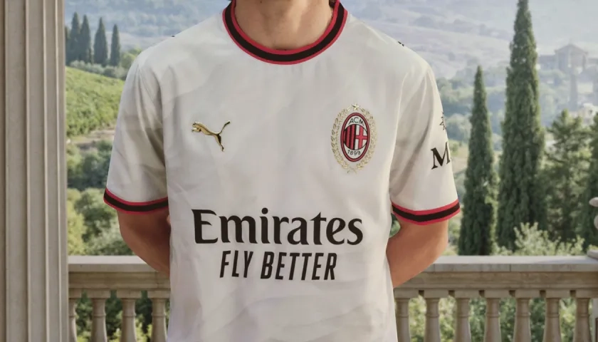El croata Luka Modric, mediocampista del Milan.