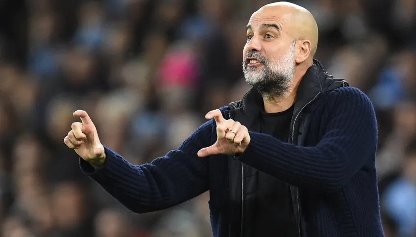 Pep Guardiola está libre tras su salida del Manchester City.