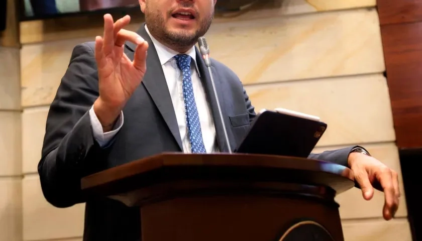 Alfredo Deluque, senador electo. 