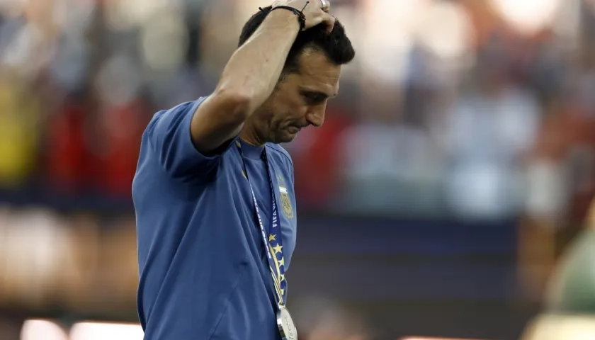Lionel Scaloni completa ocho años como seleccionador de Argentina.