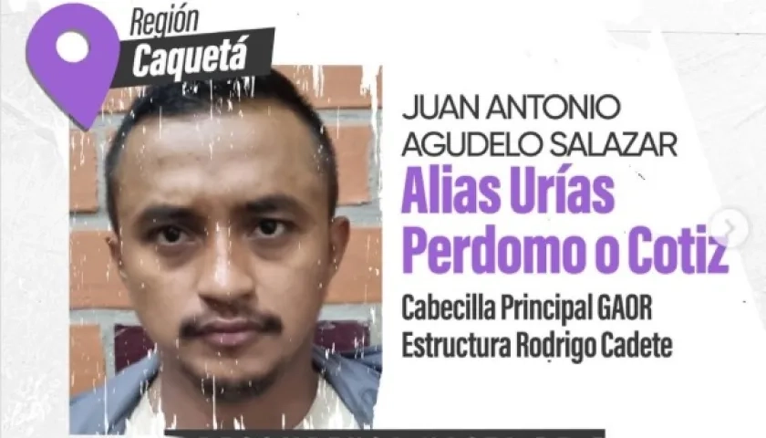Juan Antonio Agudelo Salazar, alias ‘Urías Perdomo’