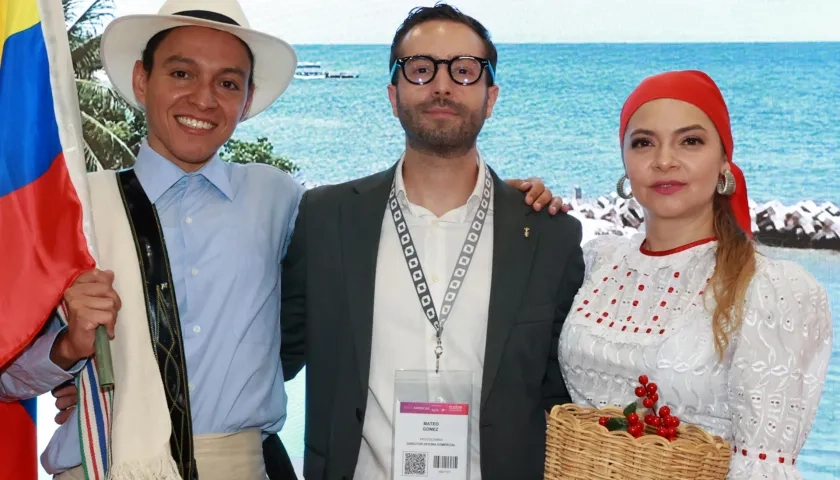 El director de la oficina de ProColombia en Ciudad de México, Mateo Gómez González. 