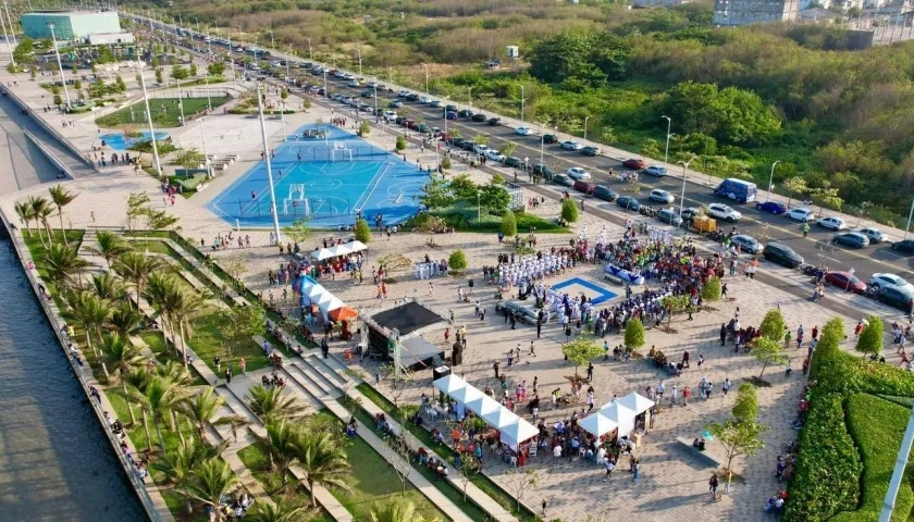Malecón del Río. 