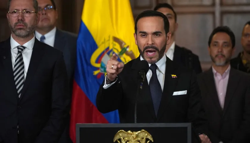 El Presidente de la República, Abelardo De La Espriella.
