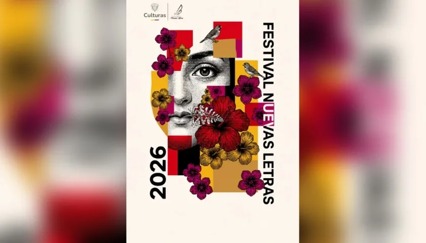 Flyer oficial del Festival Nuevas Letras 2026.