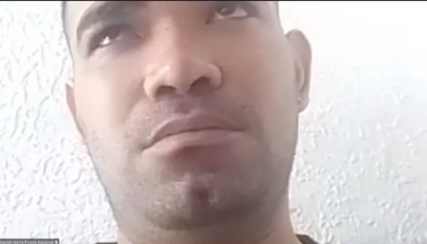 Edgar Armando Bulloso, alias ‘Pipe', durante el inicio del juicio oral este miércoles. 
