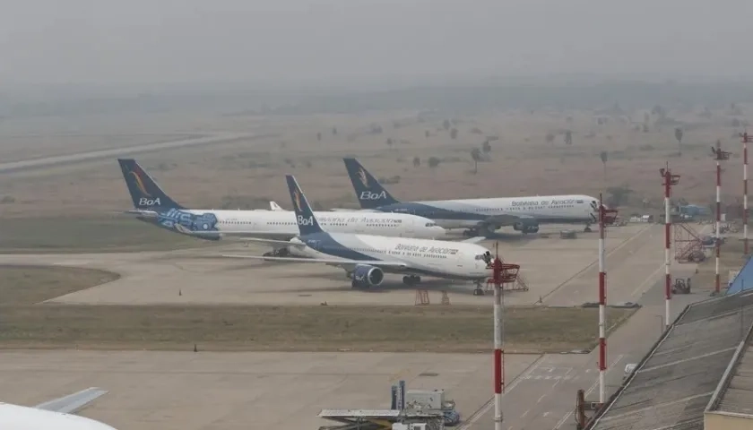 Aeropuerto de Viru Viru en Santa Cruz, Bolivia