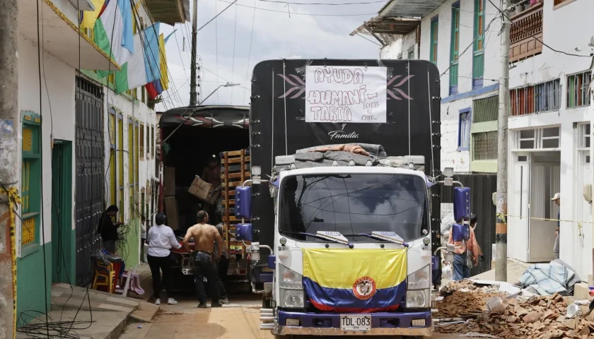 Ayuda humanitaria.