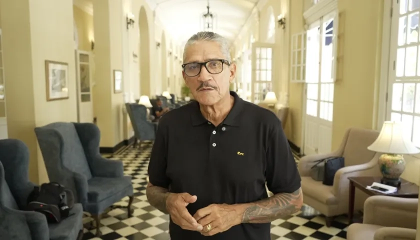 Édgar Blanco, presidente del Carnaval de la 44.
