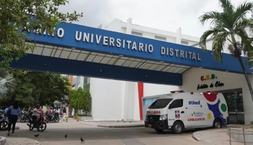 Zona de urgencias del Camino Adelita de Char. 