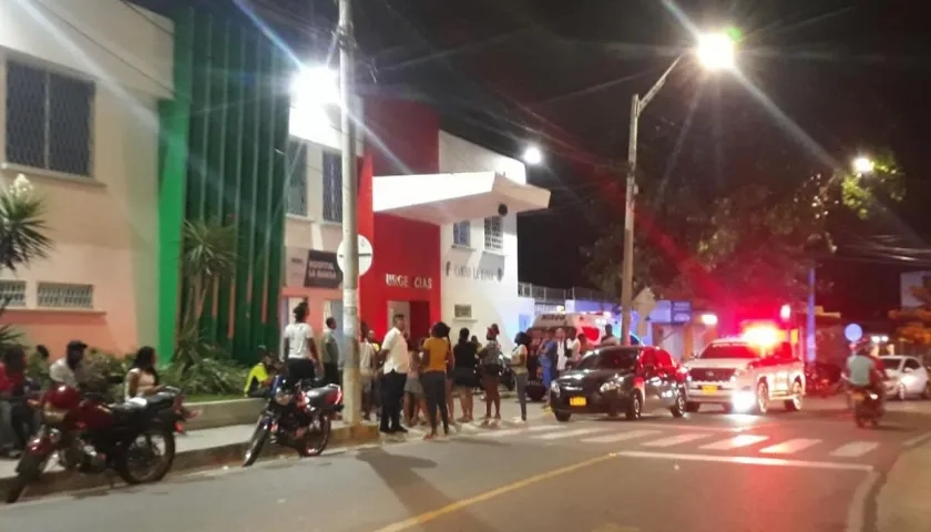 La pareja fue llevada en primera instancia al Camino La Manga. 