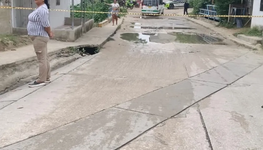 Arroyo San Blas, en el municipio de Malambo. 