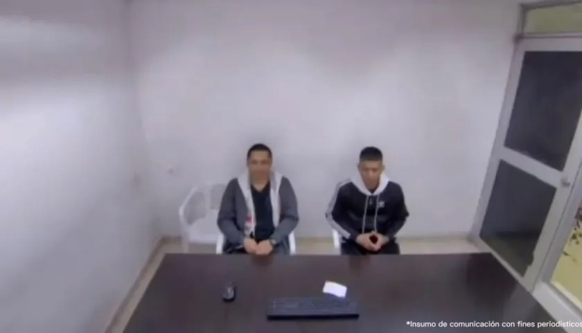Jhorman David Mora Silva y Cristian Camilo González Ardila.