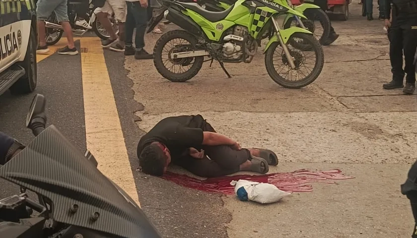 Lugar del ataque armado. 