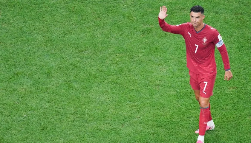 El jugador portugués Cristiano Ronaldo. 
