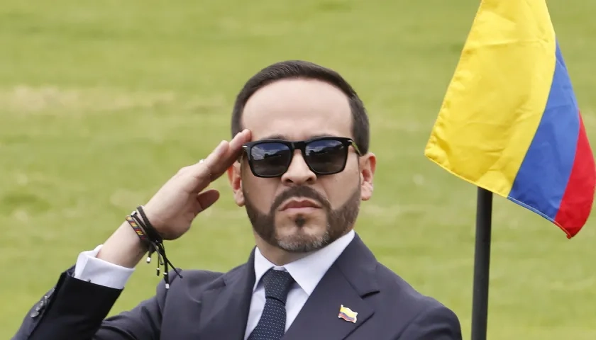 El Presidente de la República, Abelardo De La Espriella.